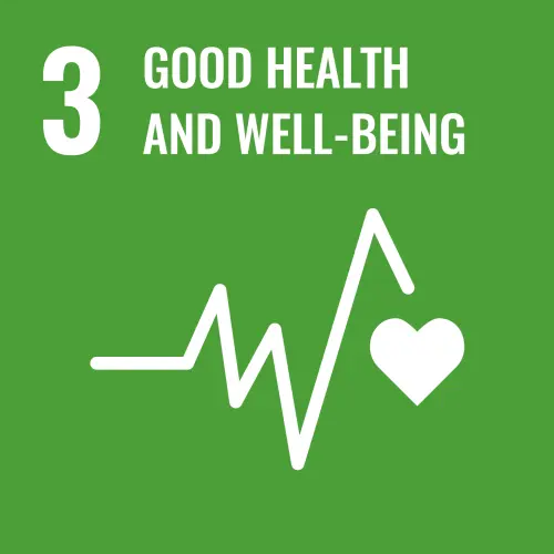 SDG 3 - Good health and well-being SDG 3 - Good health and well-being